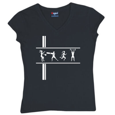 Ladies - Lonedog - V-neck - Light Brand Thumbnail